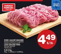 Marches Tradition LEAN GROUND PORK offer