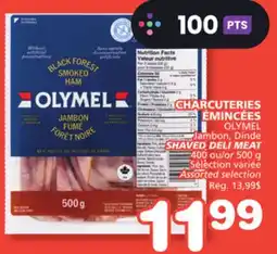 Marches Tradition OLYMEL SHAVED DELI MEAT offer