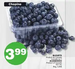 Marches Tradition BLUEBERRIES offer