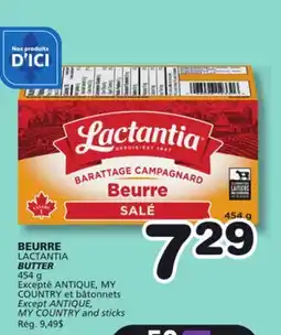 Marches Tradition LACTANTIA BUTTER offer