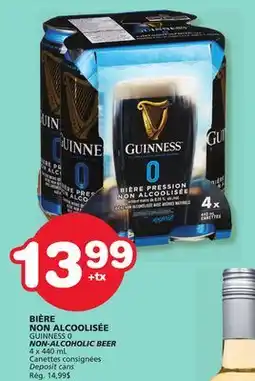 Marches Tradition GUINNESS NON-ALCOHOLIC BEER offer