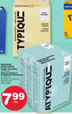 Marches Tradition ATYPIQUE NON-ALCOHOLIC SPARKLING BEVERAGE offer