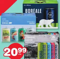 Marches Tradition BORÉALE BEER OR NON-ALCOHOLIC BEER offer