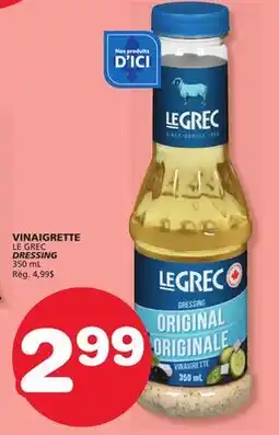 Marches Tradition LE GREC DRESSING offer