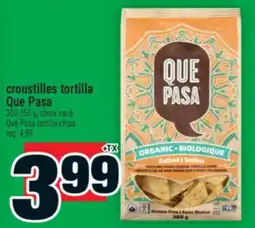 Super C croustilles tortilla Que Pasa | QuePasa tortilla chips offer