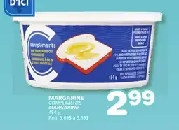 Marches Tradition COMPLIMENTS MARGARINE offer