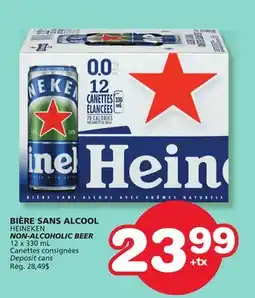 Marches Tradition HEINEKEN NON-ALCOHOLIC BEER offer