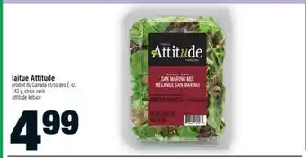 Super C laitue Attitude | Attitude lettuce offer