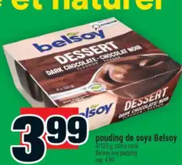 Super C pouding de soya Belsoy | Belsoy soy pudding offer