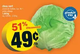 Super C chou vert | green cabbage offer