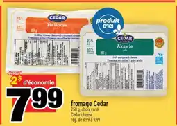 Super C fromage Cedar | Cedar cheese offer