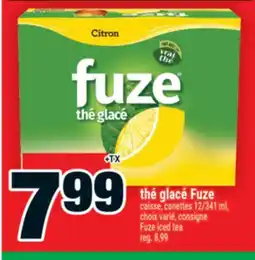 Super C thé glacé Fuze | Fuze iced tea offer