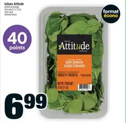 Super C laitues Attitude | Attitude lettuce offer
