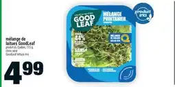 Super C mélange de laitues GoodLeaf | GoodLeaf lettuce mix offer