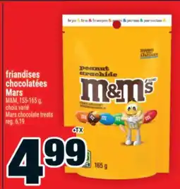 Super C friandises chocolatées Mars | Mars chocolate treats offer