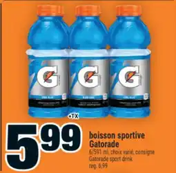 Super C boisson sportive Gatorade | Gatorade sport drink offer