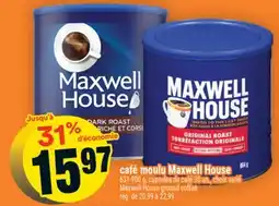Super C café moulu MaxwellHouse | MaxwellHouse ground coffee offer