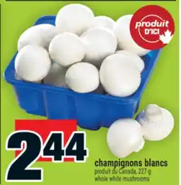 Super C champignons blancs | whole white mushrooms offer