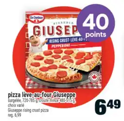 Super C pizza levé-au-four Giuseppe | Giuseppe rising crust pizza offer