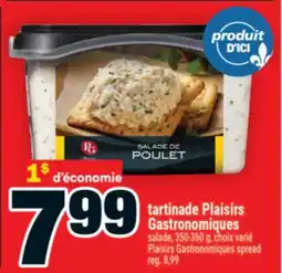 Super C tartinade Plaisirs Gastronomiques | PlaisirsGastronomiques spread offer