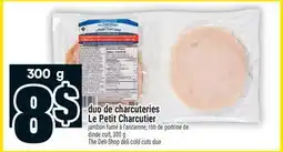 Super C duo de charcuteries Le Petit Charcutier | The Deli-Shop deli cold cuts duo offer
