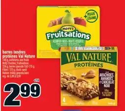 Super C barres tendres protéines Val Nature | Betty Crocker, Fruitsations offer