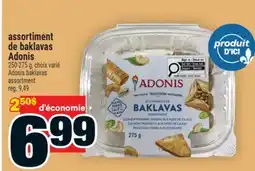 Super C assortiment de baklavas Adonis | Adonis baklavas assortment offer