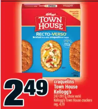 Super C craquelins Town House Kellogg's | Kellogg's TownHouse crackers offer
