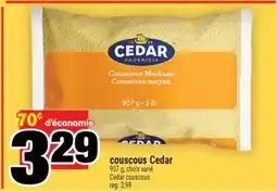 Super C couscous Cedar | Cedar couscous offer
