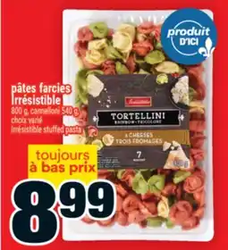 Super C pâtes farcies Irrésistible | Irrésistible stuffed pasta offer