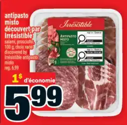 Super C antipasto misto découvert par Irrésistible | discovered by Irrésistible antipasto misto offer