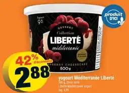 Super C yogourt Méditerranée Liberté | LibertéMéditerranée yogurt offer