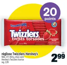 Super C réglisse Twizzlers Hershey's | Hershey's Twizzlers licorice offer