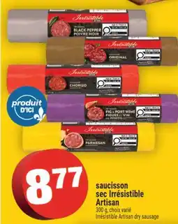 Super C Saucisson sec Irrésistible Artisan | Irrésistible Artisan dry sausage offer