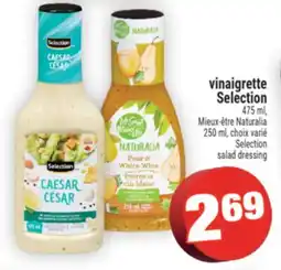 Super C vinaigrette Selection | Selection salad dressing offer