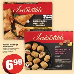 Super C feuilletés au fromage miel et piment | Irrésistible cheese bites offer