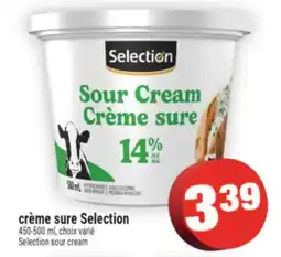 Super C crème sure Selection | Selection sour cream offer