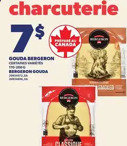 Provigo GOUDA BERGERON, 170-200 G | BERGERON GOUDA offer
