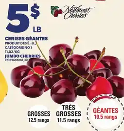 Provigo CERISES GÉANTES | JUMBO CHERRIES offer