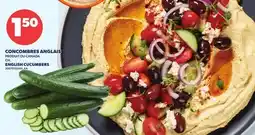 Provigo CONCOMBRES ANGLAIS | ENGLISH CUCUMBERS offer