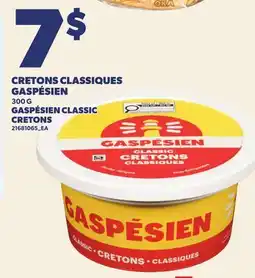 Provigo CRETONS CLASSIQUES GASPÉSIEN, 300 G | GASPÉSIEN CLASSIC CRETONS offer