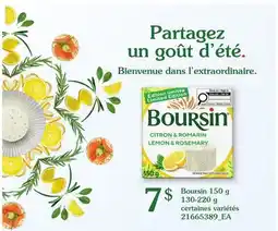 Provigo BOURSIN, 150 G offer