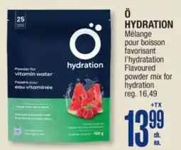 Jean Coutu Ö HYDRATION Flavoured powder mix for hydration offer