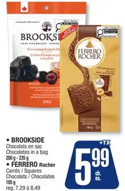 Jean Coutu BROOKSIDE, FERRERO Rocher Chocolates offer