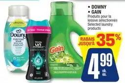 Jean Coutu DOWNY, GAIN Selected laundry products offer