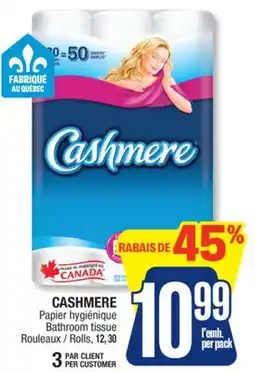 Jean Coutu CASHMERE BATHROOM TISSUE offer