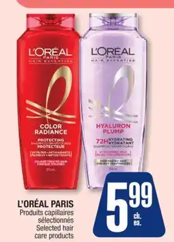 Jean Coutu L'OREAL PARIS Selected hair care products offer
