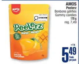 Jean Coutu AMOS Peelerz Gummy candies offer