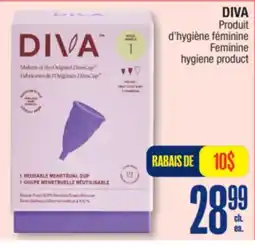 Jean Coutu DIVA Feminine hygiene product offer