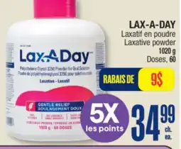 Jean Coutu LAX-A-DAY Laxative powder offer
